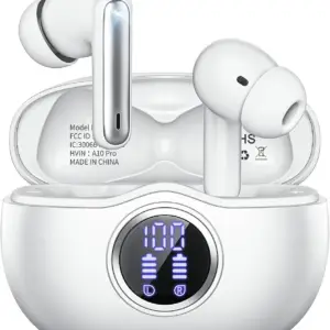 A10 Wireless Earbuds – Bluetooth 5.3, 50H Playback & IPX7