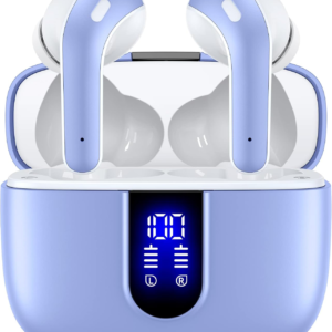 TAGRY X08 Wireless Earbuds – 60H Playback, LED Display & IPX5