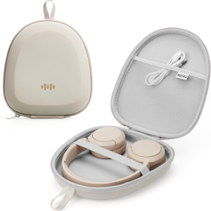 Slim Hard Shell Headphone Case – Protective Travel Carrying Case